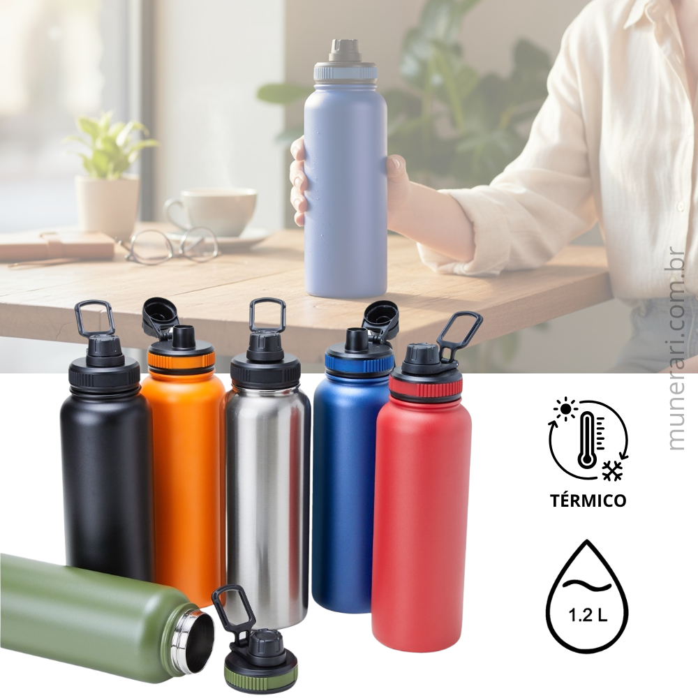 Garrafa Térmica 1200ml Personalizada