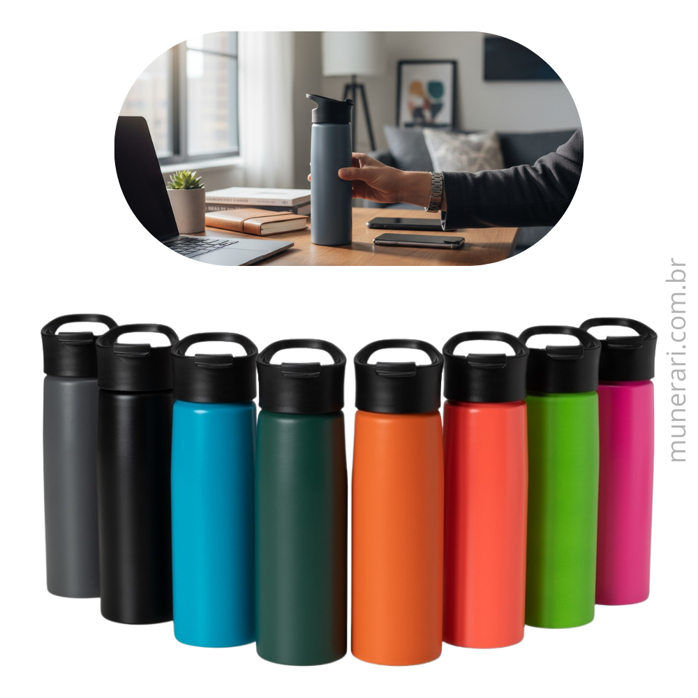 Squeeze em Alumínio 750ml Personalizado