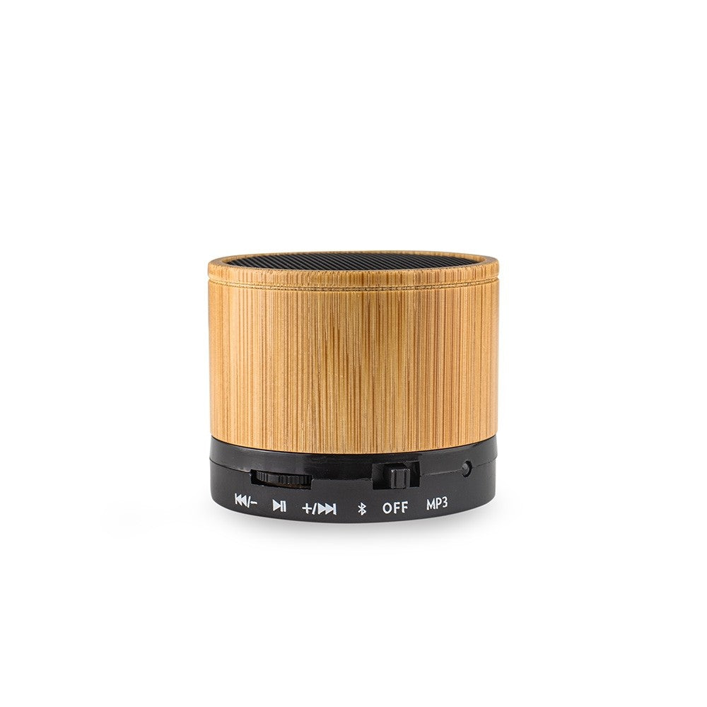 Caixa de Som Multimídia  de Bambu Personalizada
