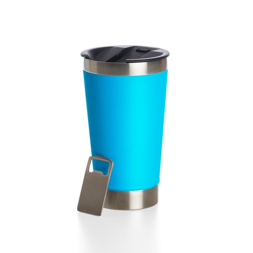 Copo Térmico 473ml com Abridor de Garrafas Personalizado
