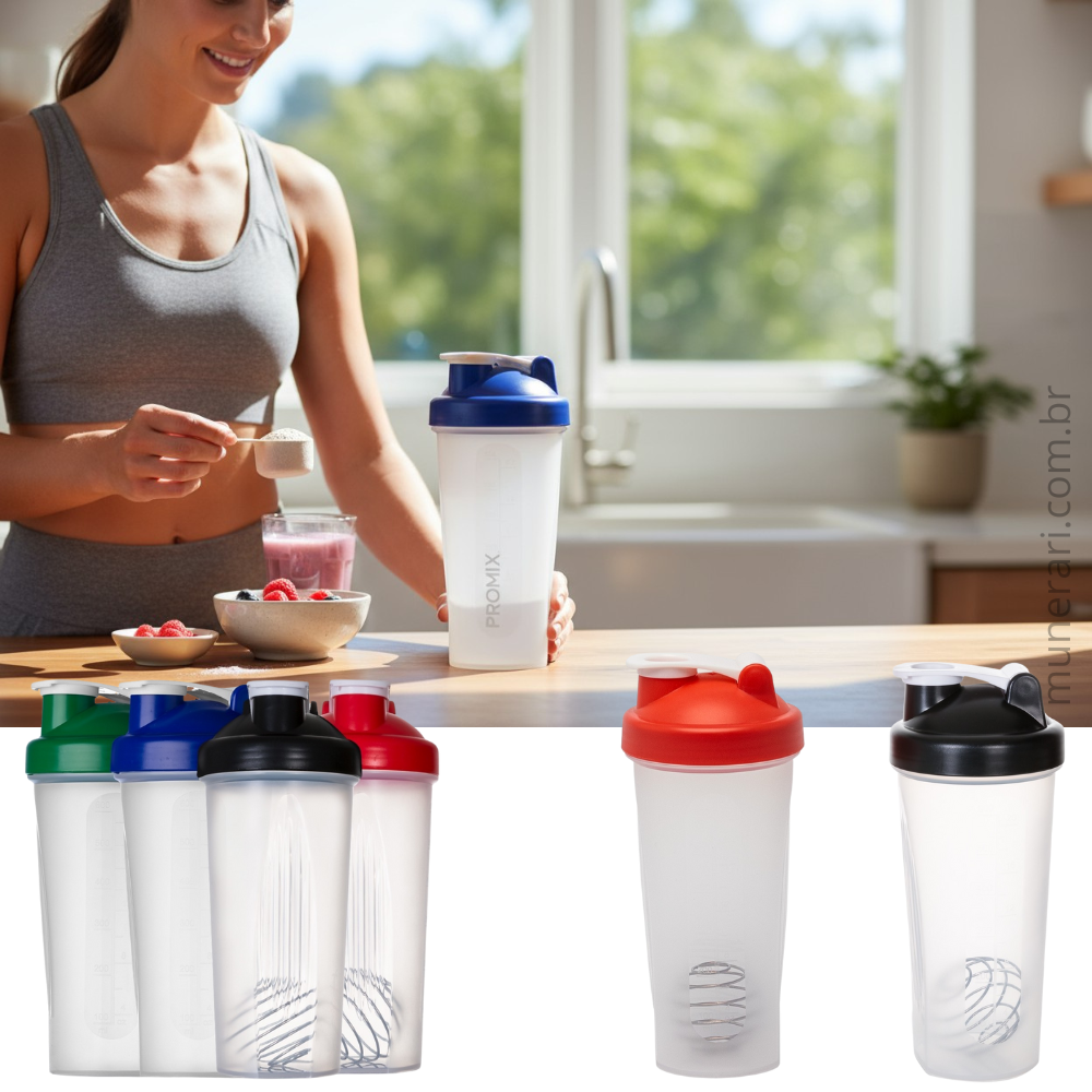 Coqueteleira Shake 600 ml Personalizada