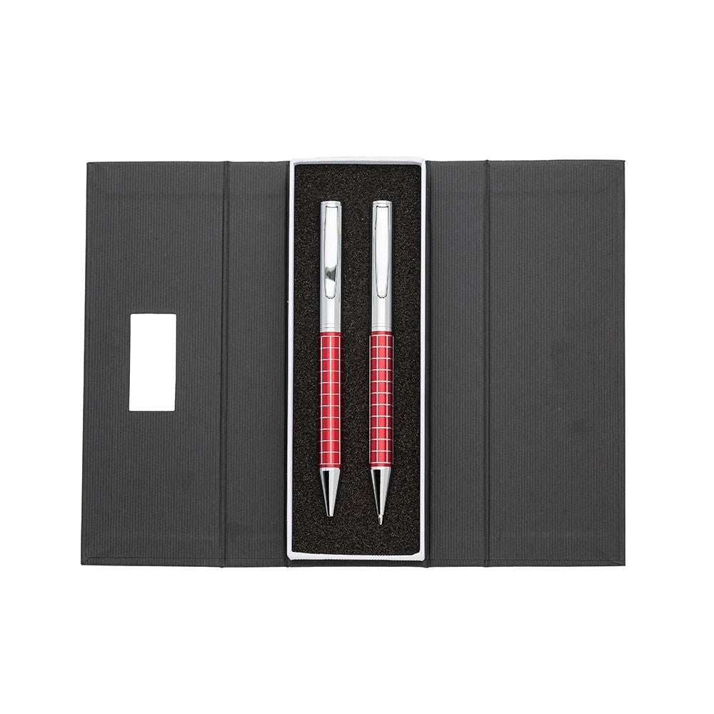 Conjunto Caneta e Lapiseira em Metal Personalizado