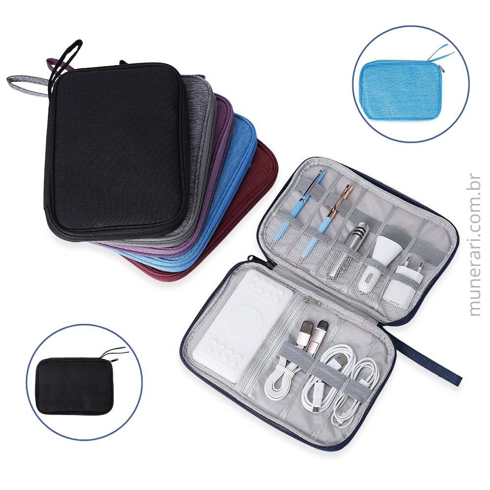 Estojo para Itens de Tecnologia Personalizado