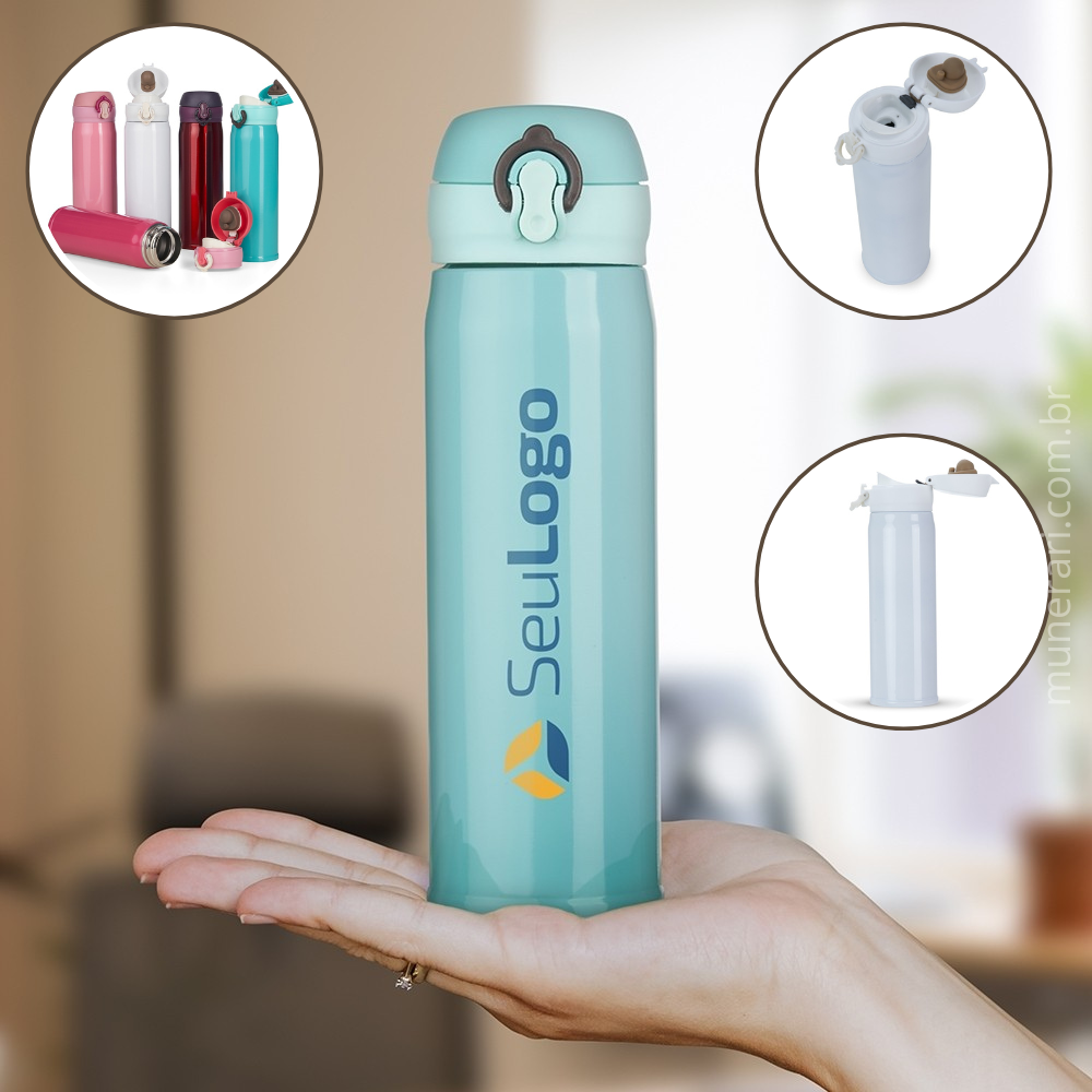 Garrafa Térmica 400ml Personalizada