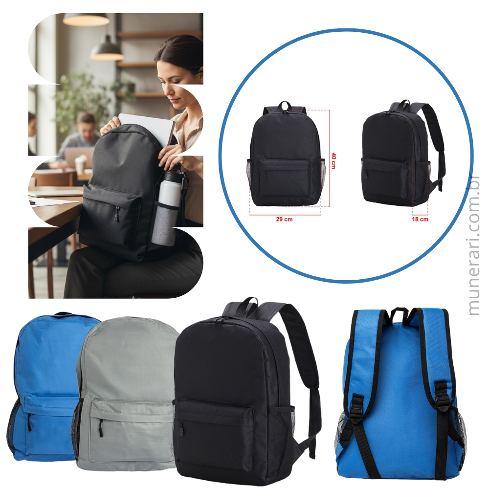 Mochila Nylon 20 Litros Personalizada