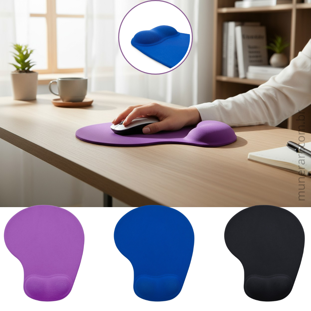 Mouse Pad Ergonômico Personalizado