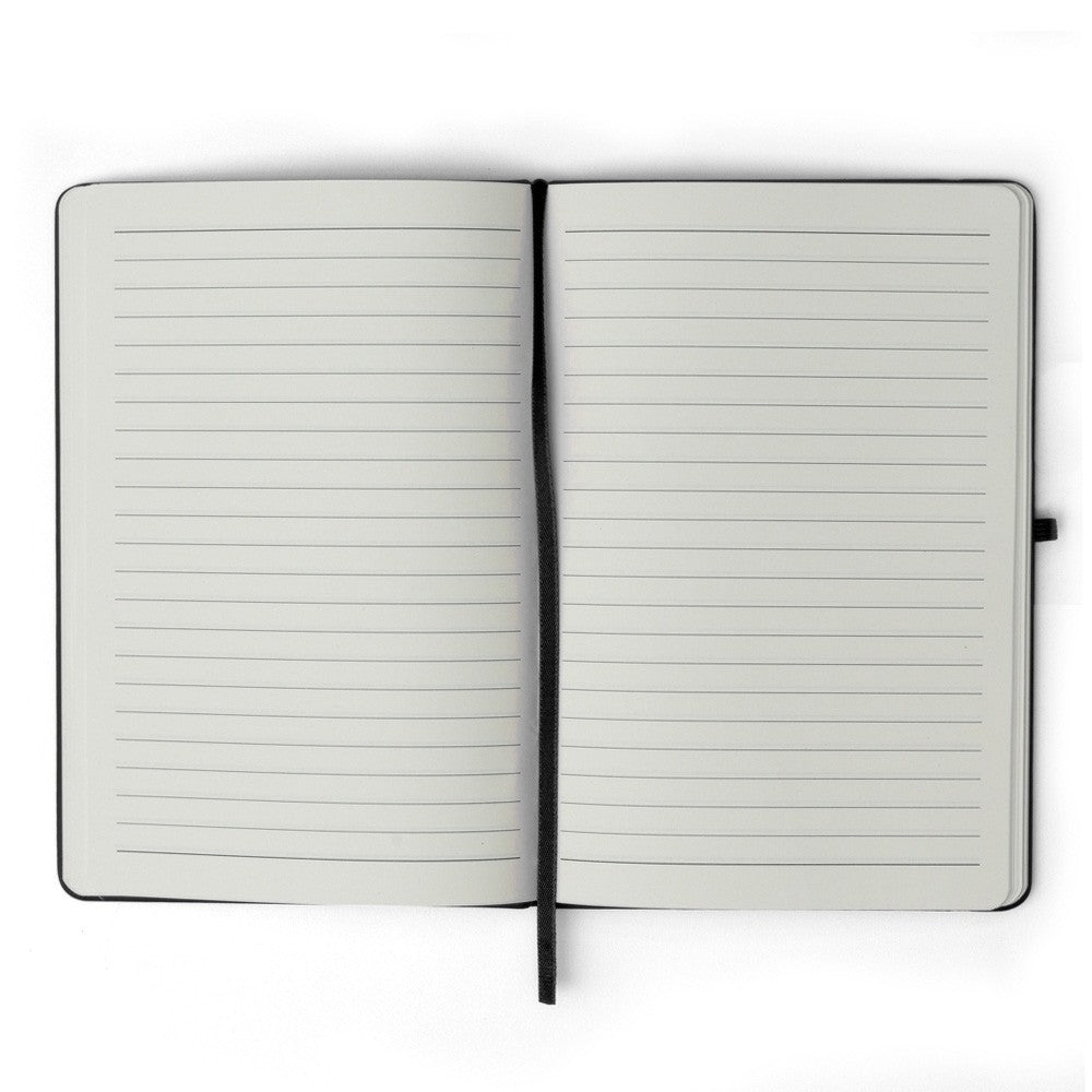 Caderneta Emborrachada com Porta Caneta 22x14 cm Personalizada