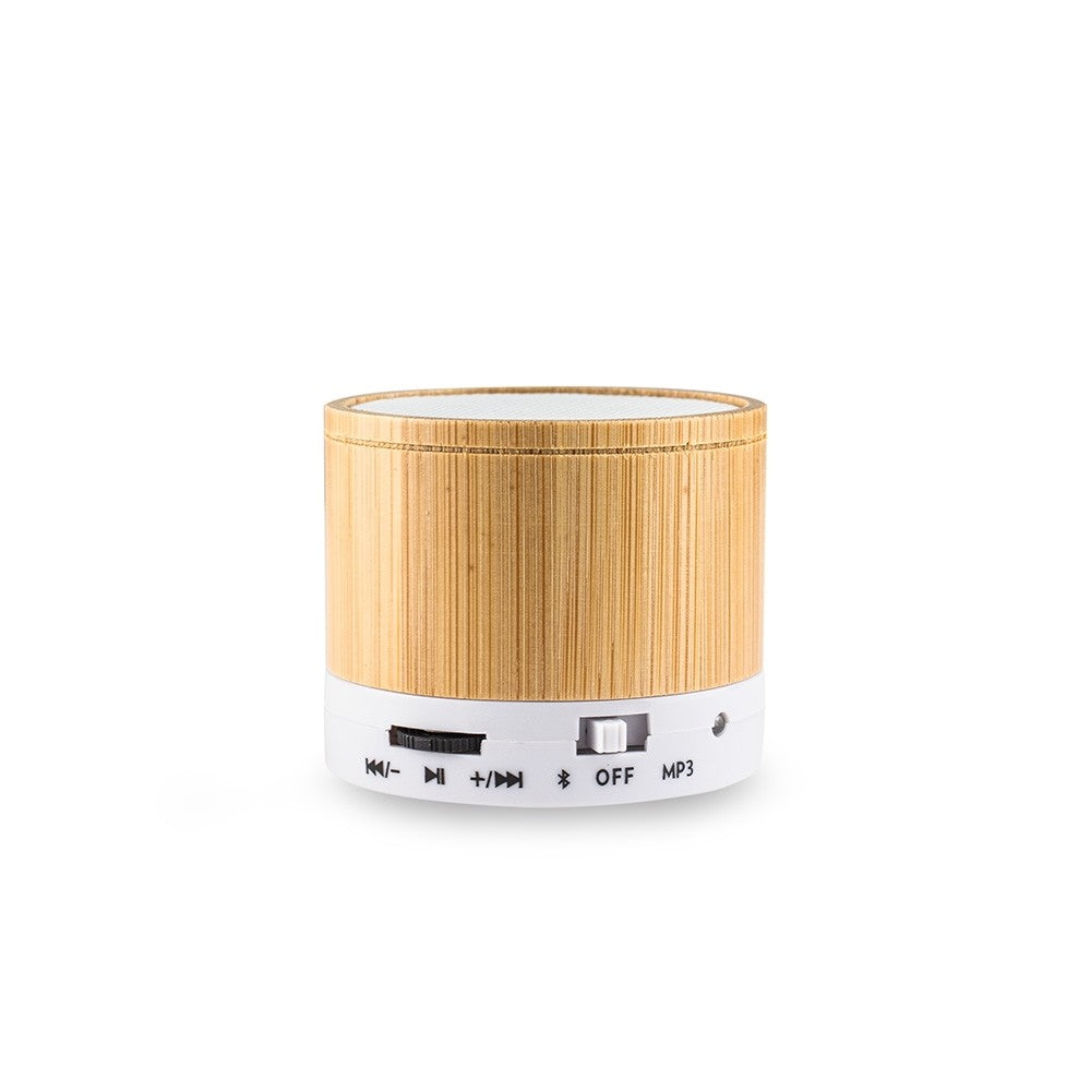 Caixa de Som Multimídia  de Bambu Personalizada