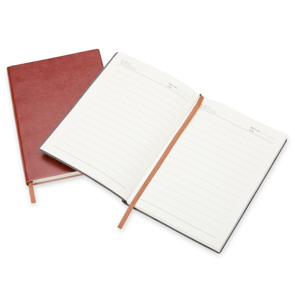 Caderneta em PU A5 20x14 cm Personalizada