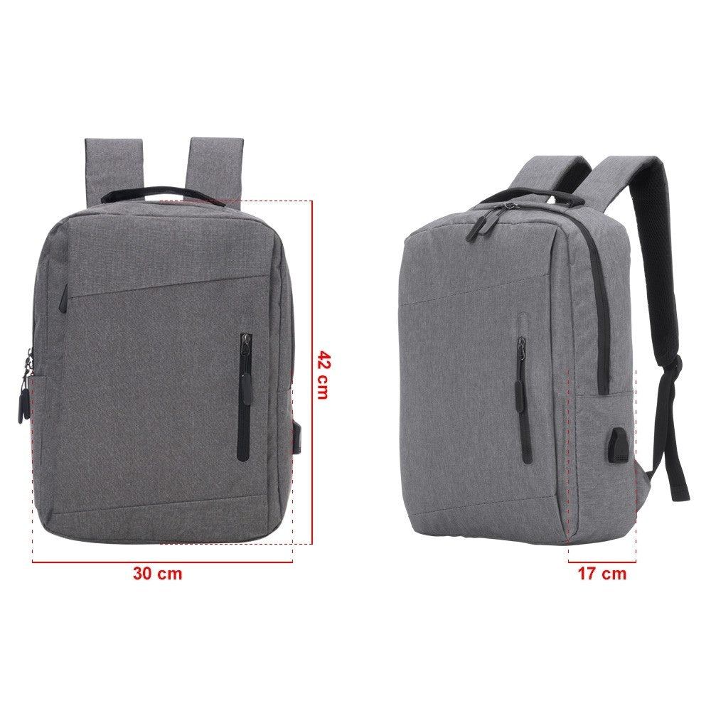 Mochila Nylon USB 21 Litros Personalizada