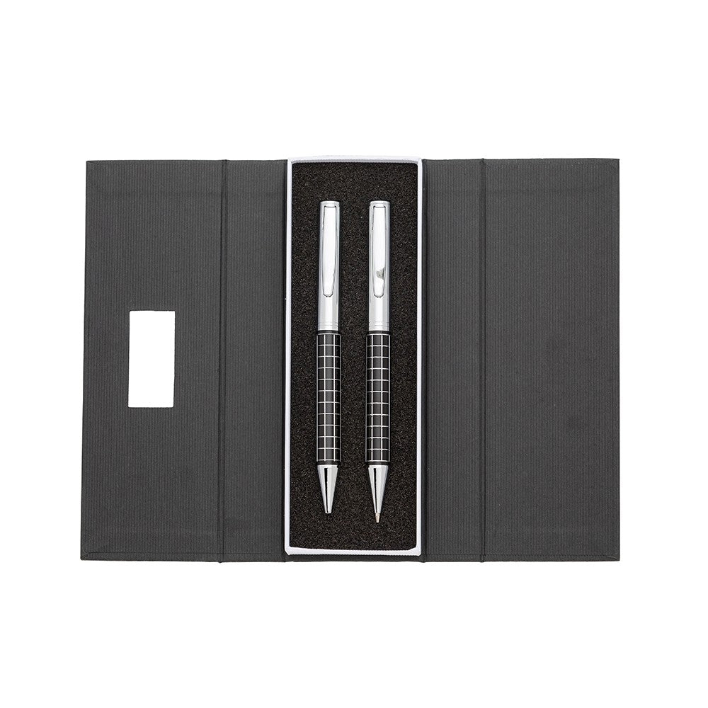 Conjunto Caneta e Lapiseira em Metal Personalizado