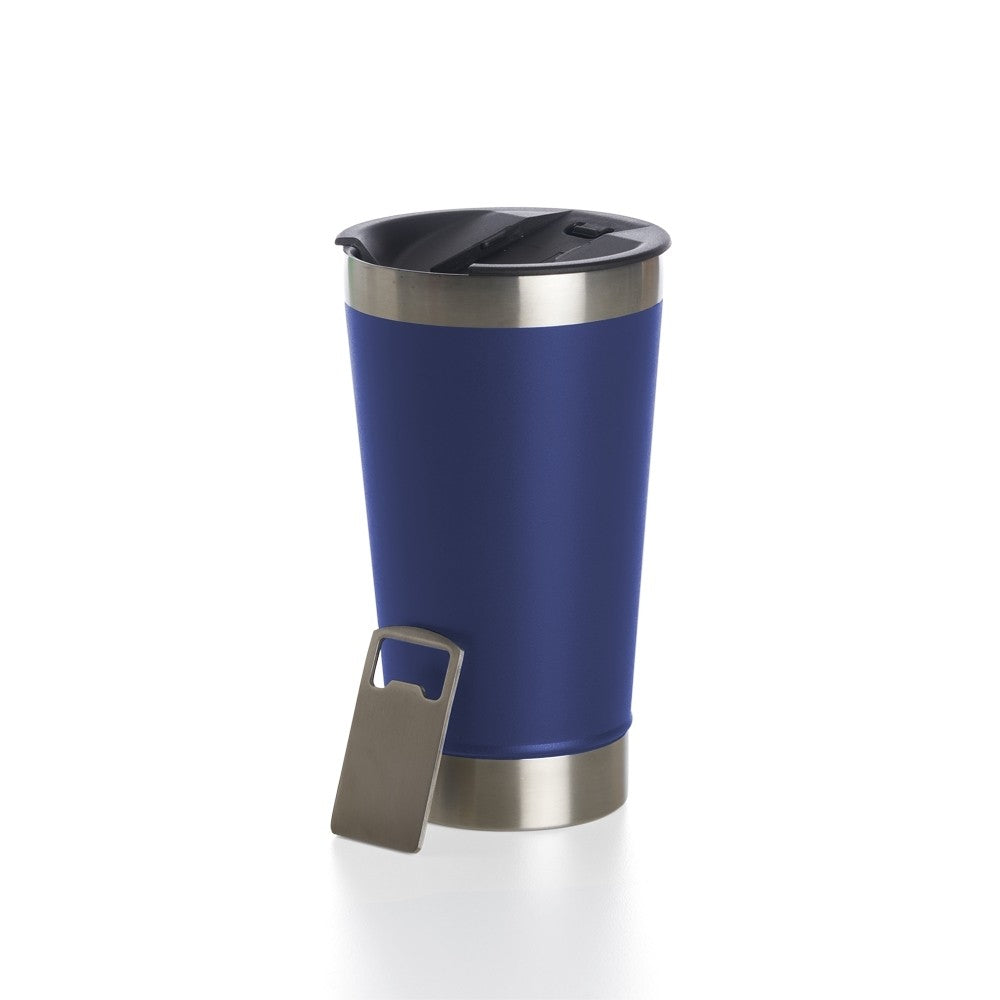 Copo Térmico 473ml com Abridor de Garrafas Personalizado